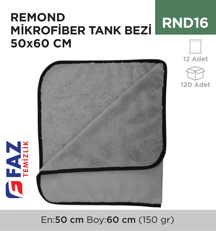 Remond Mikrofiber Tank Bezi 50x60 cm