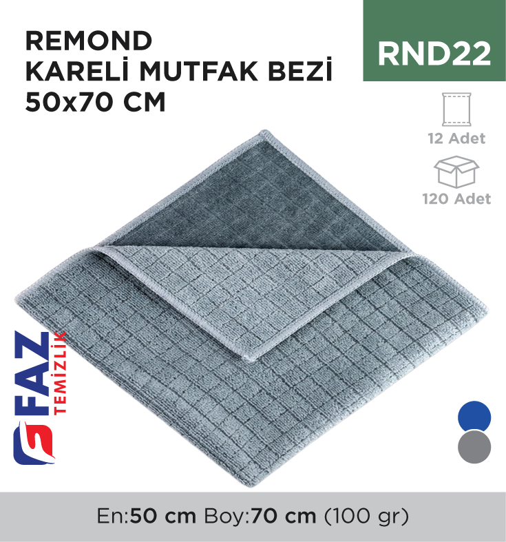 Remond Kareli Mutfak Bezi 50x70 cm