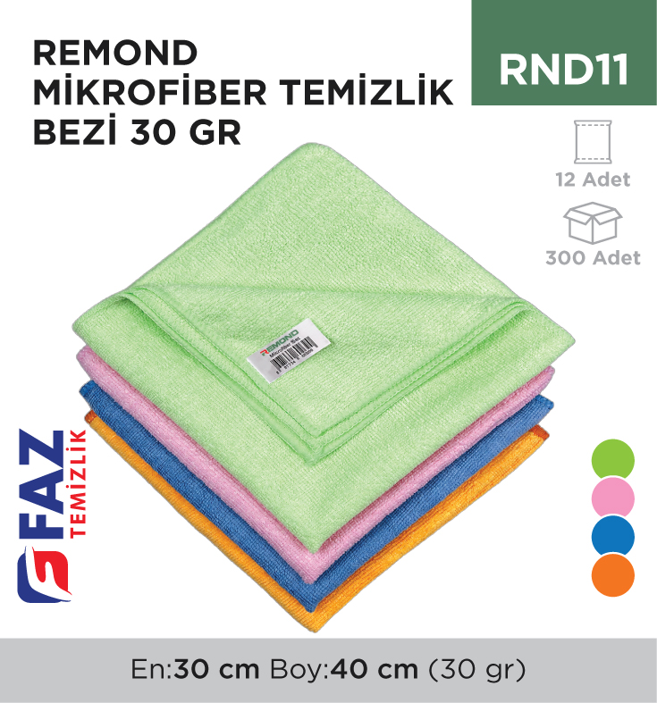 Remond Mikrofiber Temizlik Bezi 30 gr