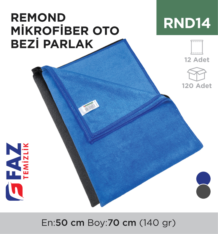 Remond Mikrofiber Oto Bezi Parlak