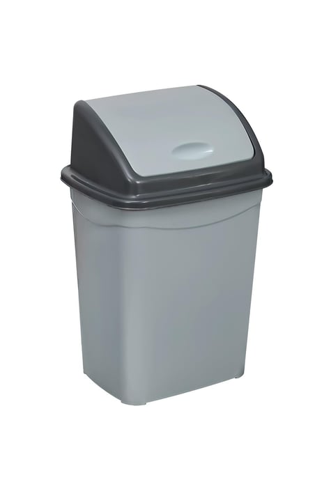 Planet Swing Top Çöp Kovası 50 LT No. 5 Nardo Gri